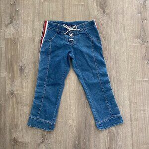 vintage Tommy Hilfiger denim capris